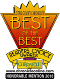 Best of the Best Honorable Mention 2010